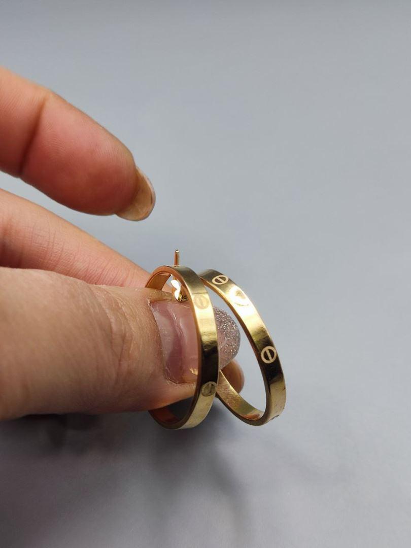 گوشواره کارتیه پیچ