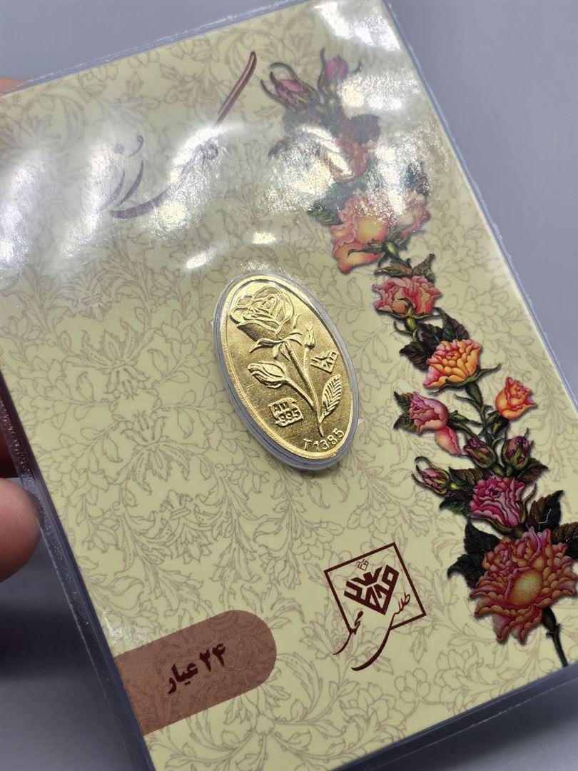 سکه گل رز