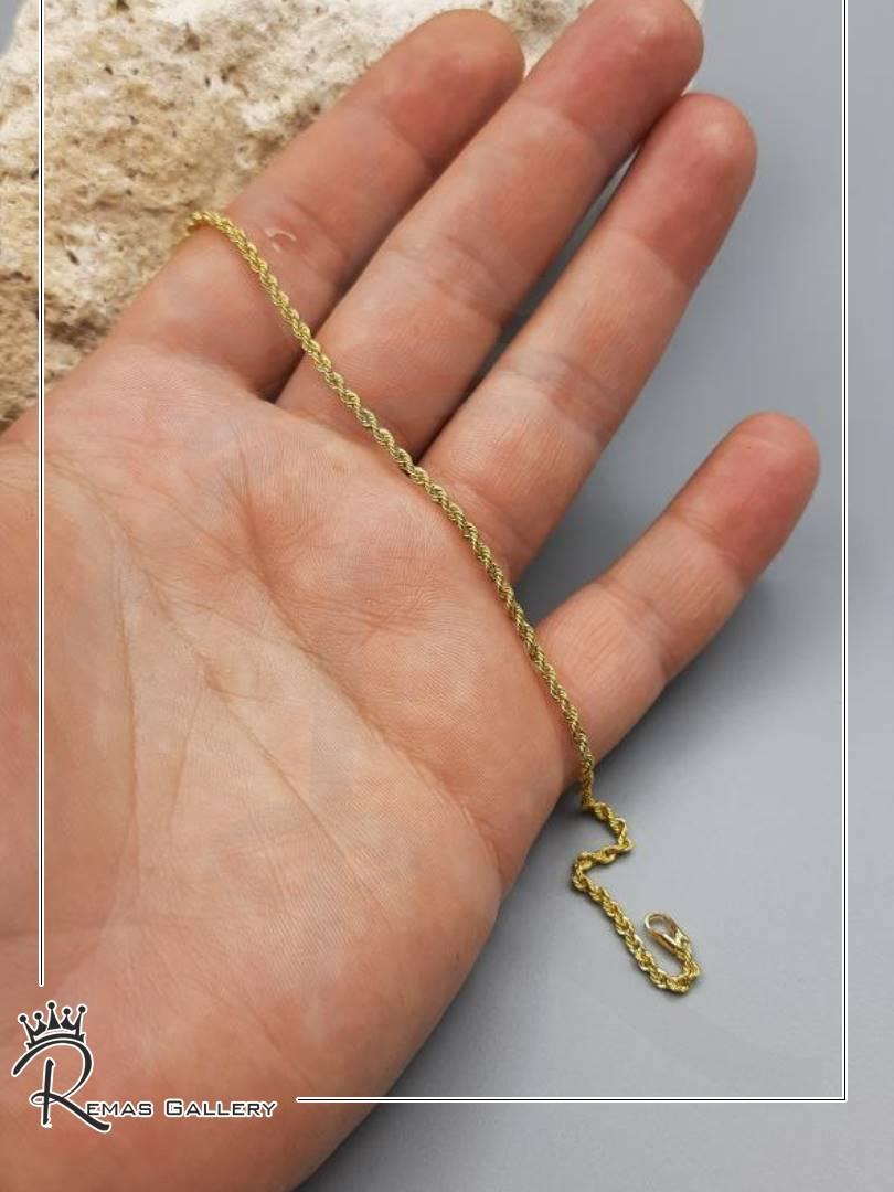 ست گردنبند و دستبند طنابی