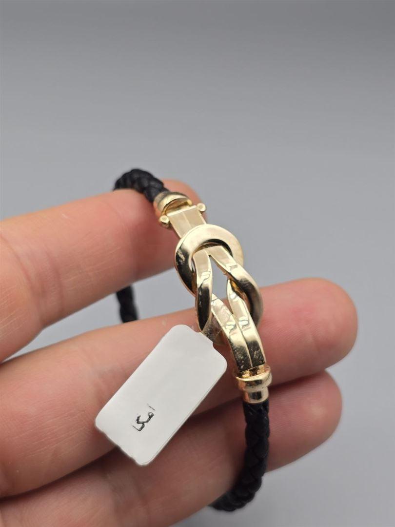 دستبند چرم امگا